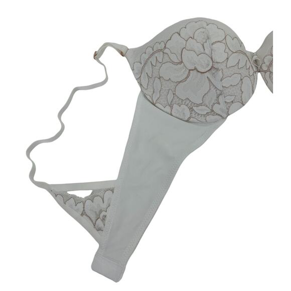 Maidenform Wonderbra Push Up & In Plunging Neckline Underwire Bra Size 34C NEW - Picture 4 of 7